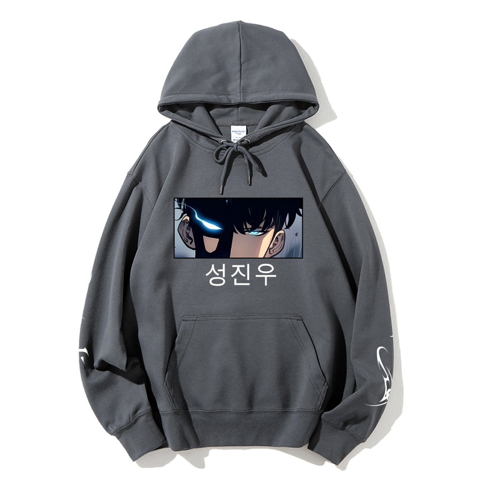 Unisex Casual Hoodie Sweatshirt solo leveling