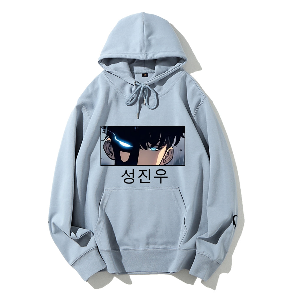 Unisex Casual Hoodie Sweatshirt solo leveling