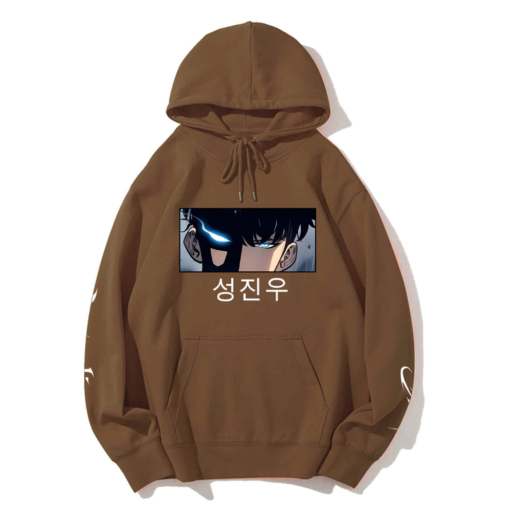 Unisex Casual Hoodie Sweatshirt solo leveling