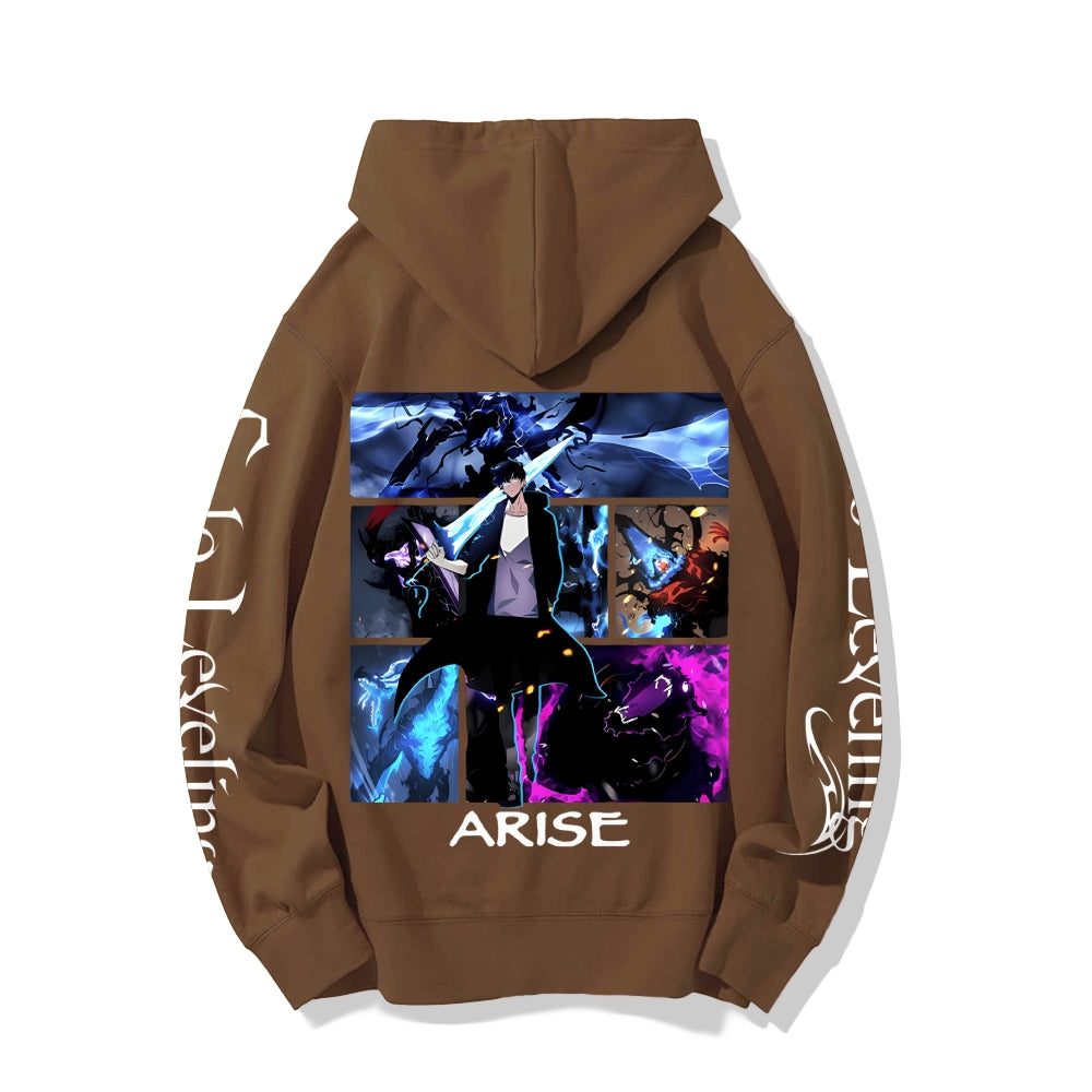 Unisex Casual Hoodie Sweatshirt solo leveling
