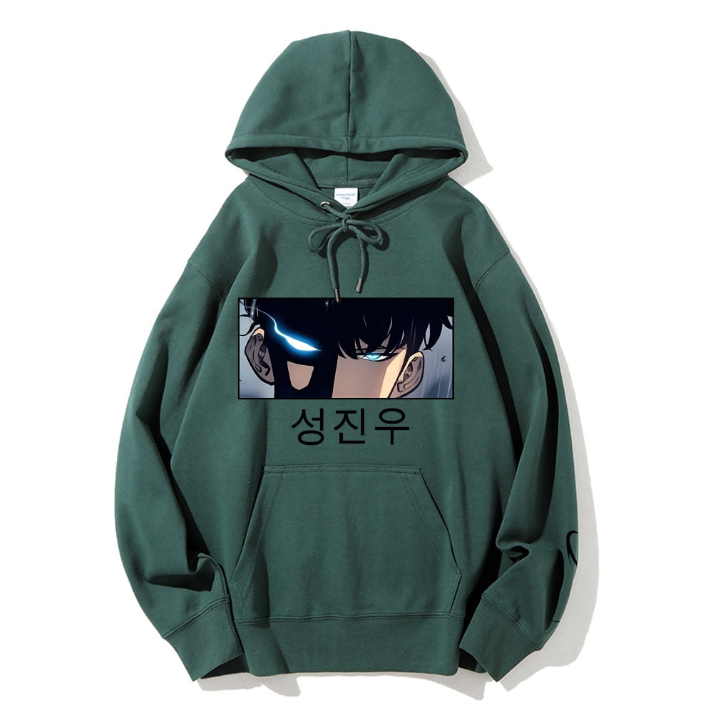 Unisex Casual Hoodie Sweatshirt solo leveling
