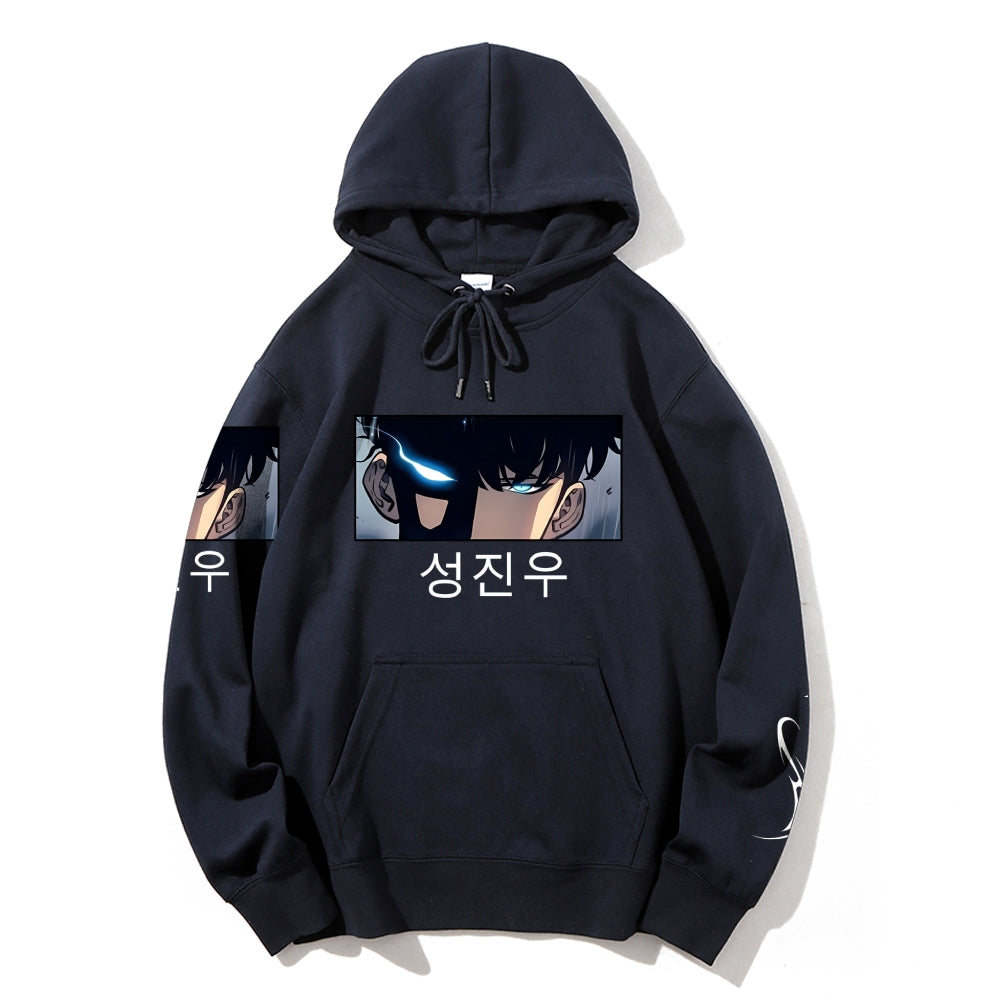 Unisex Casual Hoodie Sweatshirt solo leveling