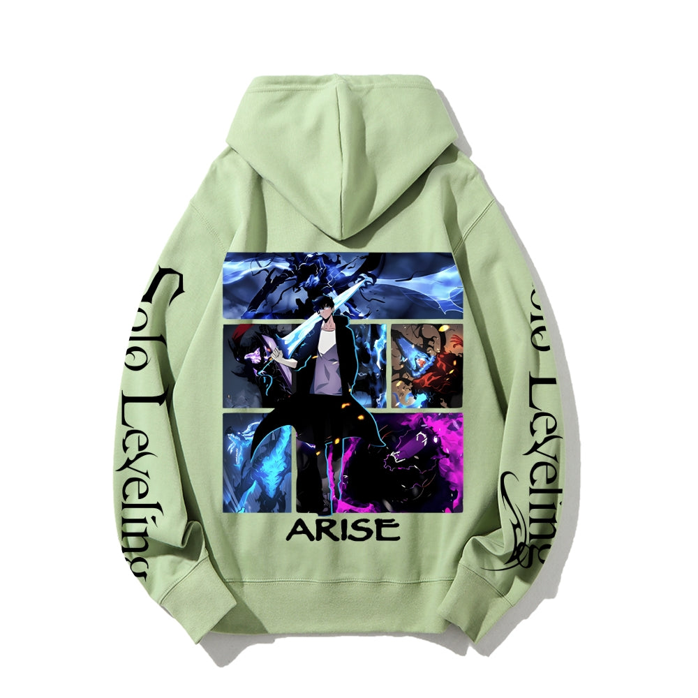 Unisex Casual Hoodie Sweatshirt solo leveling