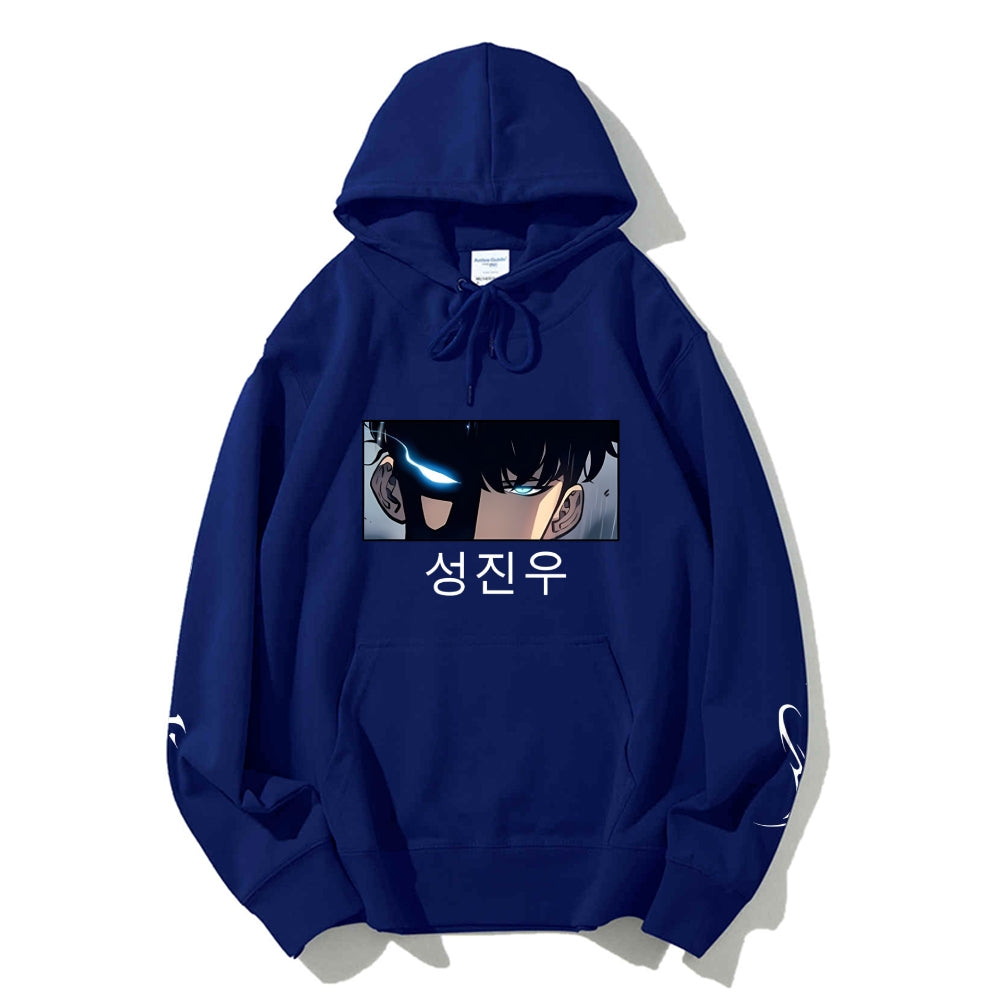 Unisex Casual Hoodie Sweatshirt solo leveling