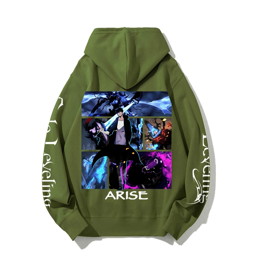 Unisex Casual Hoodie Sweatshirt solo leveling