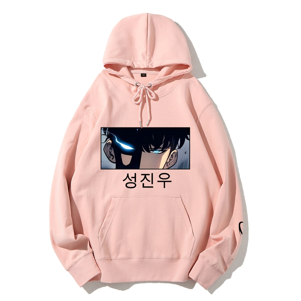 Unisex Casual Hoodie Sweatshirt solo leveling