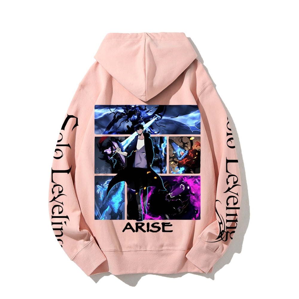 Unisex Casual Hoodie Sweatshirt solo leveling