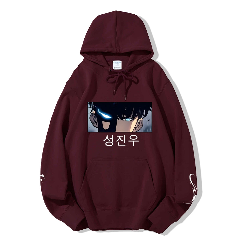 Unisex Casual Hoodie Sweatshirt solo leveling