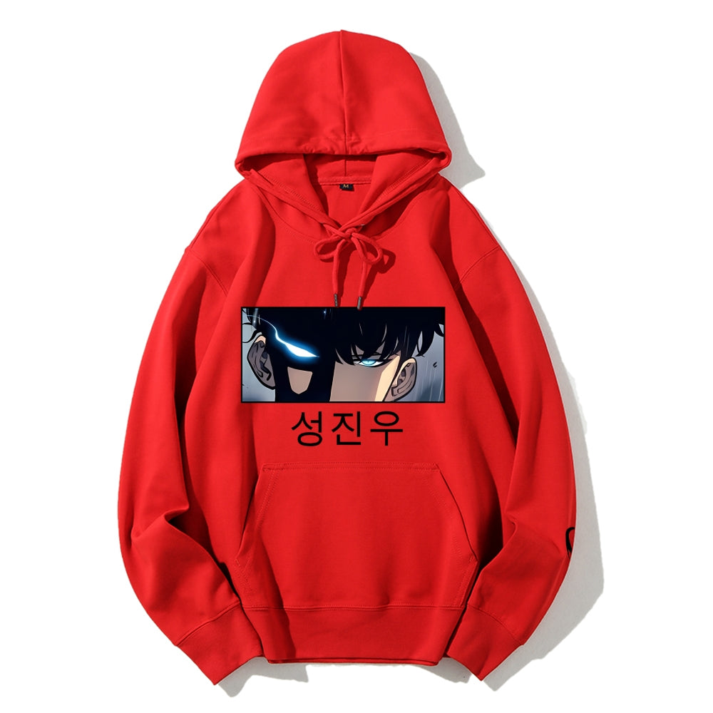 Unisex Casual Hoodie Sweatshirt solo leveling