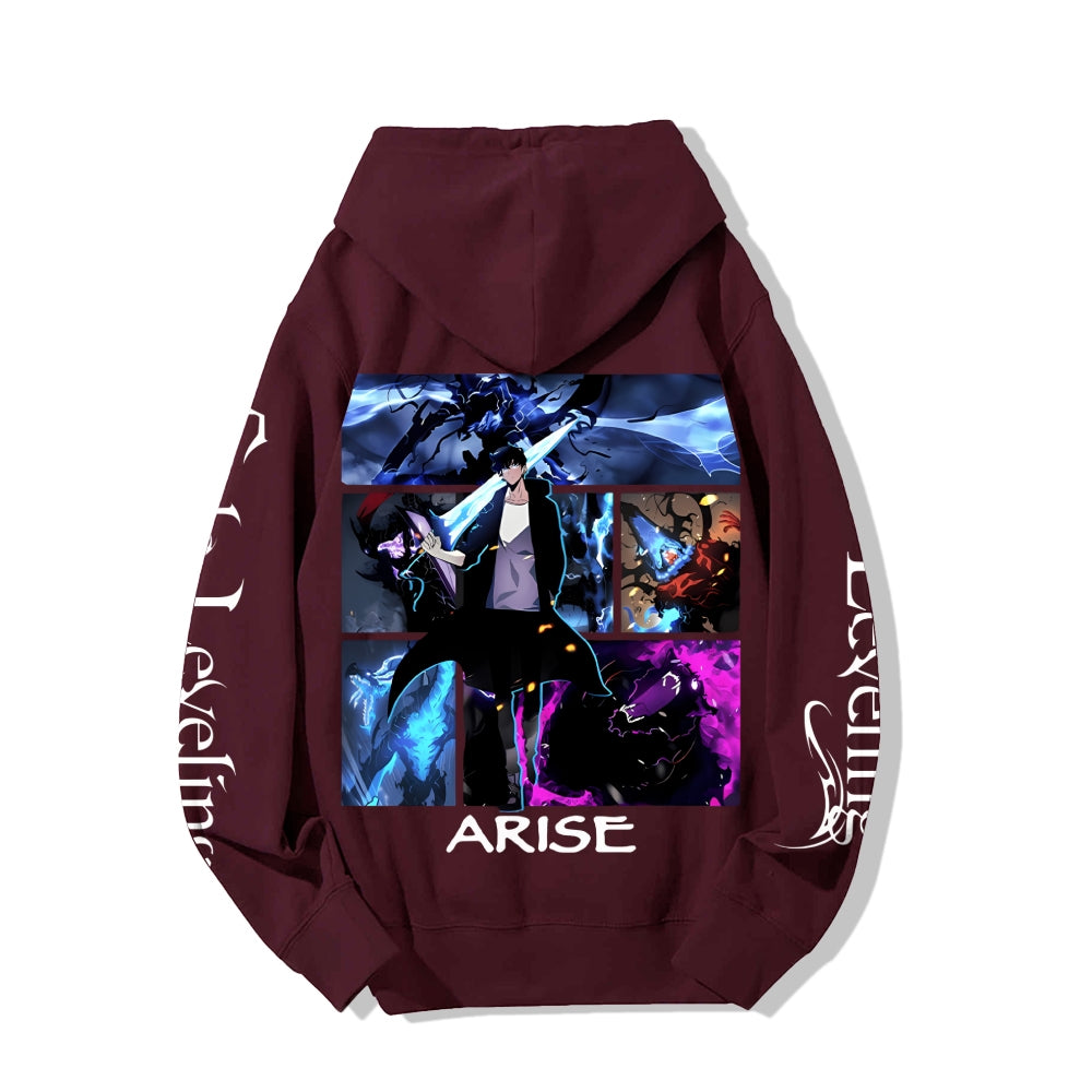 Unisex Casual Hoodie Sweatshirt solo leveling