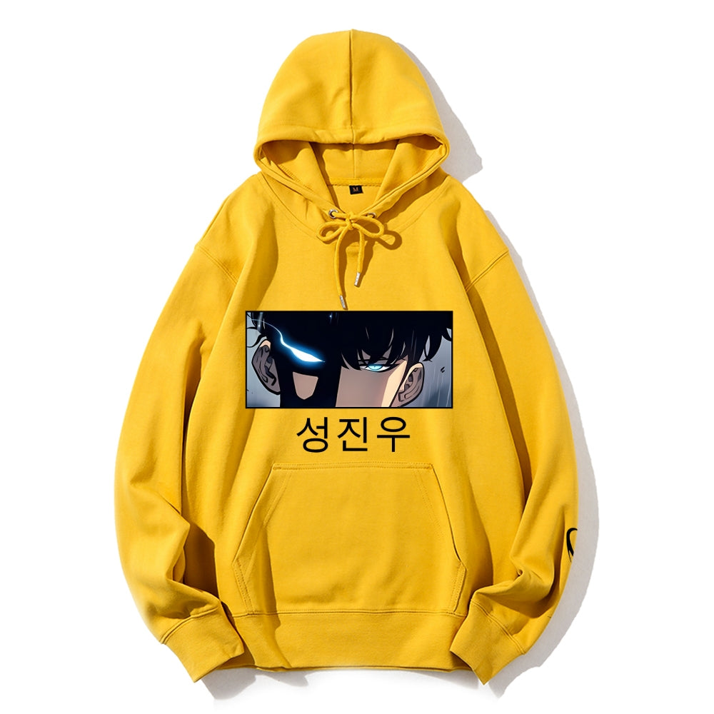 Unisex Casual Hoodie Sweatshirt solo leveling