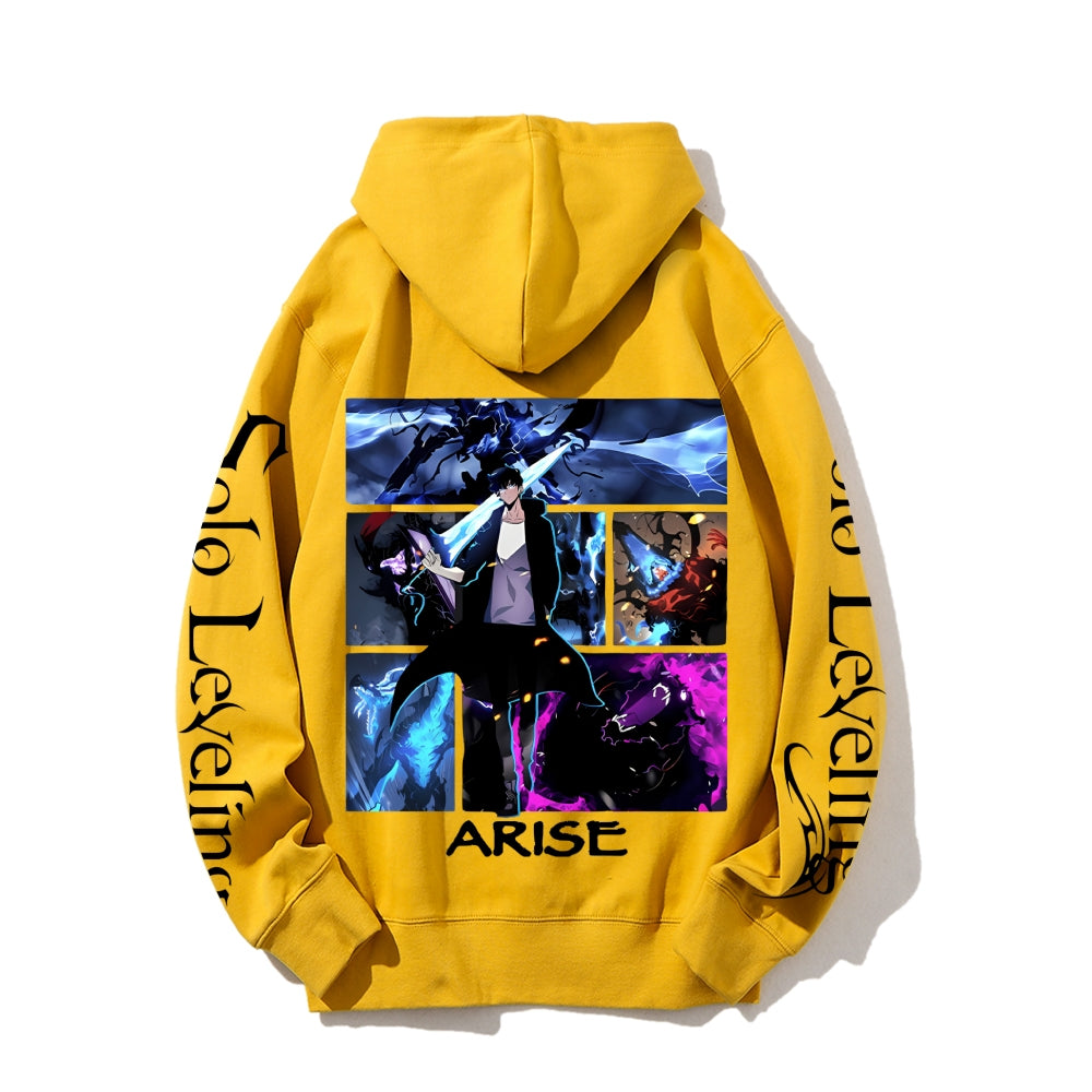 Unisex Casual Hoodie Sweatshirt solo leveling