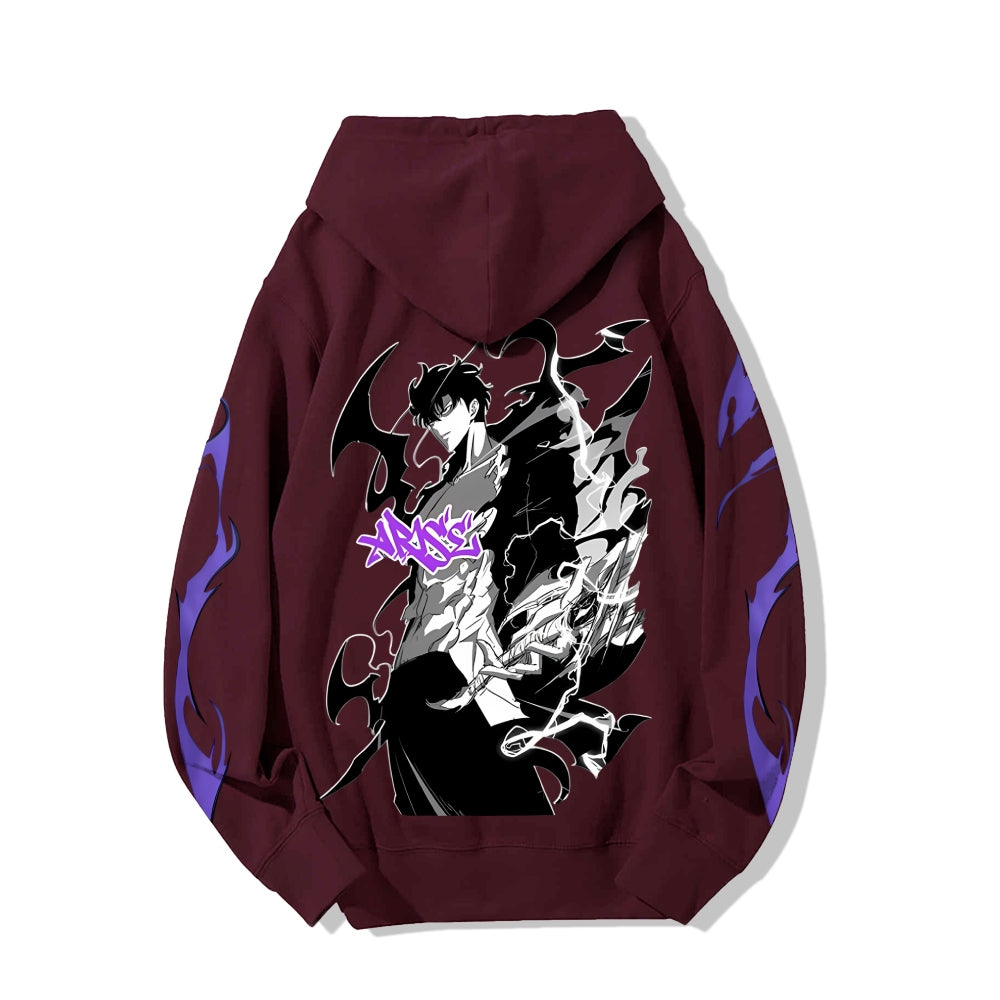 Unisex Casual Hoodie Sweatshirt solo leveling