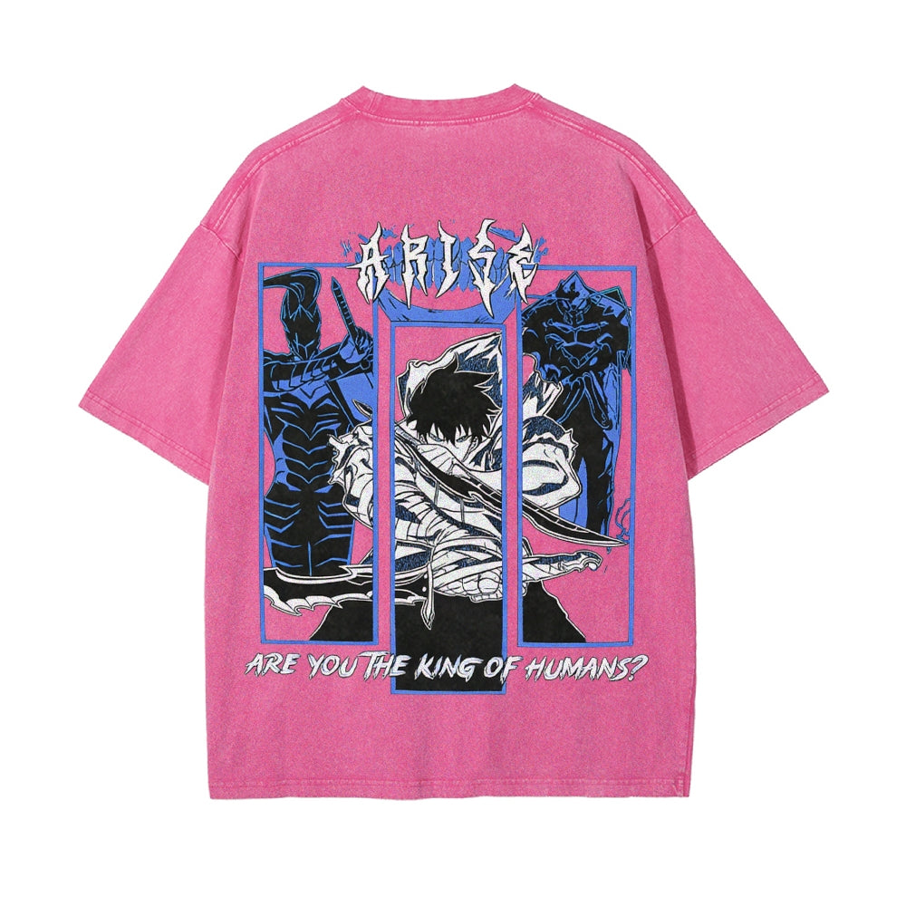 Vintage Oversized T-Shirt SOLO LEVELING