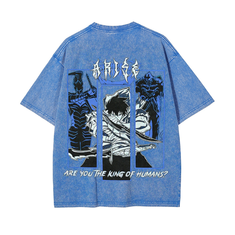 Vintage Oversized T-Shirt SOLO LEVELING