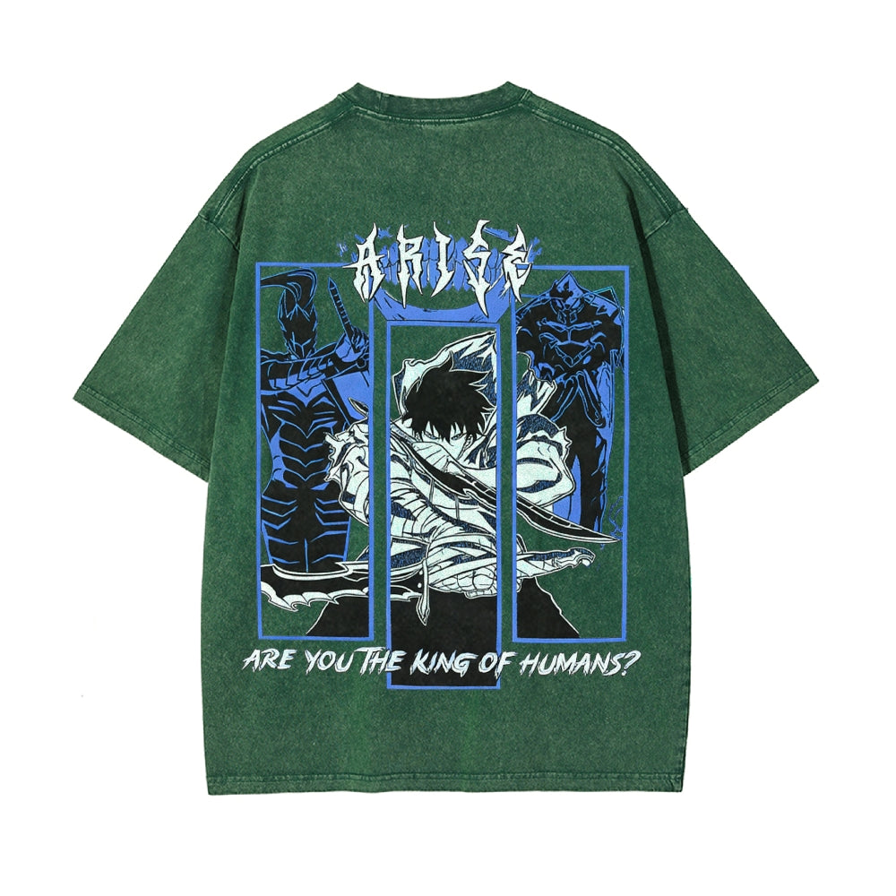 Vintage Oversized T-Shirt SOLO LEVELING
