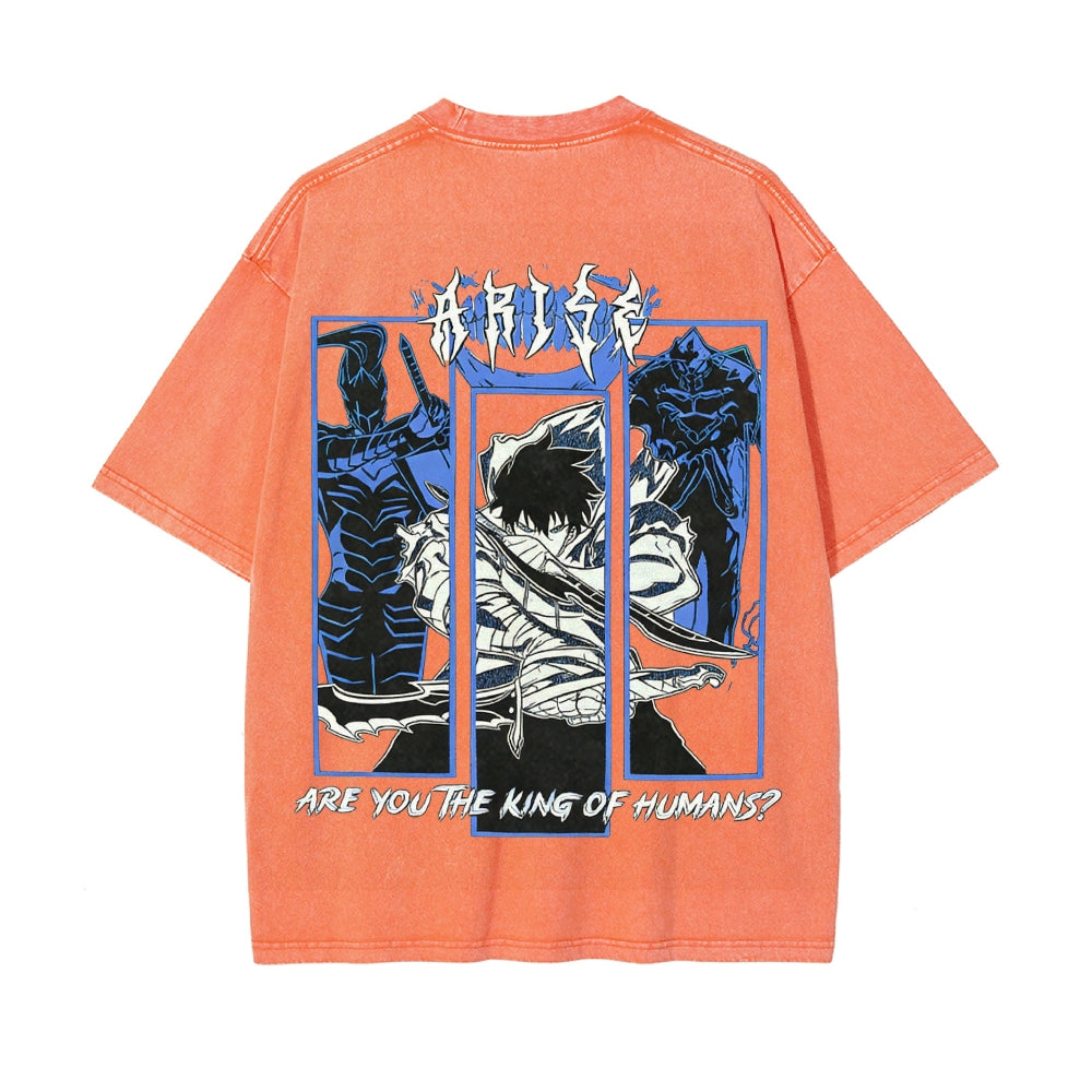 Vintage Oversized T-Shirt SOLO LEVELING