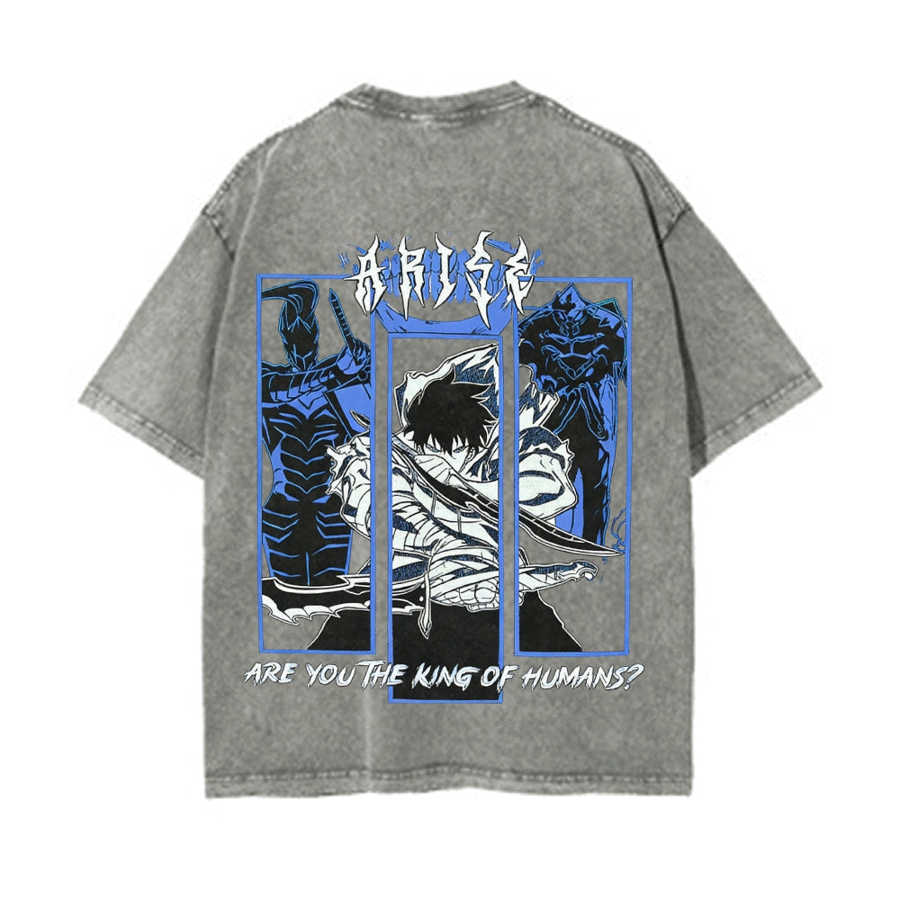 Vintage Oversized T-Shirt SOLO LEVELING