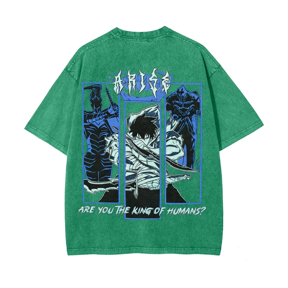 Vintage Oversized T-Shirt SOLO LEVELING
