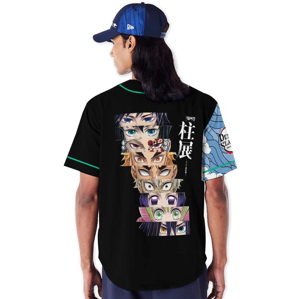 Demon Slayer anime baseball jersey