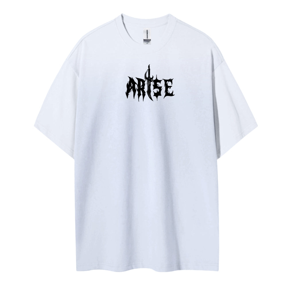 Solo Leveling Pure Cotton Unisex Crew Neck Anime T-Shirt