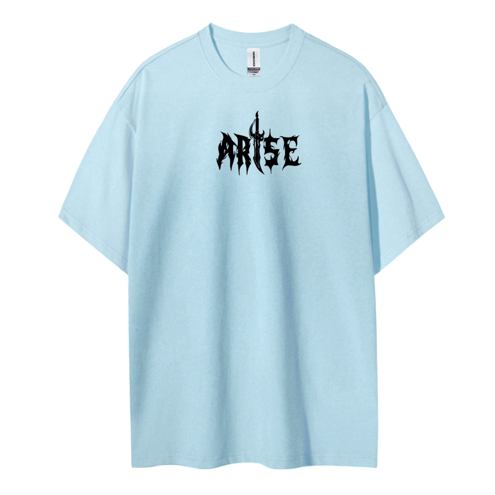 Solo Leveling Pure Cotton Unisex Crew Neck Anime T-Shirt