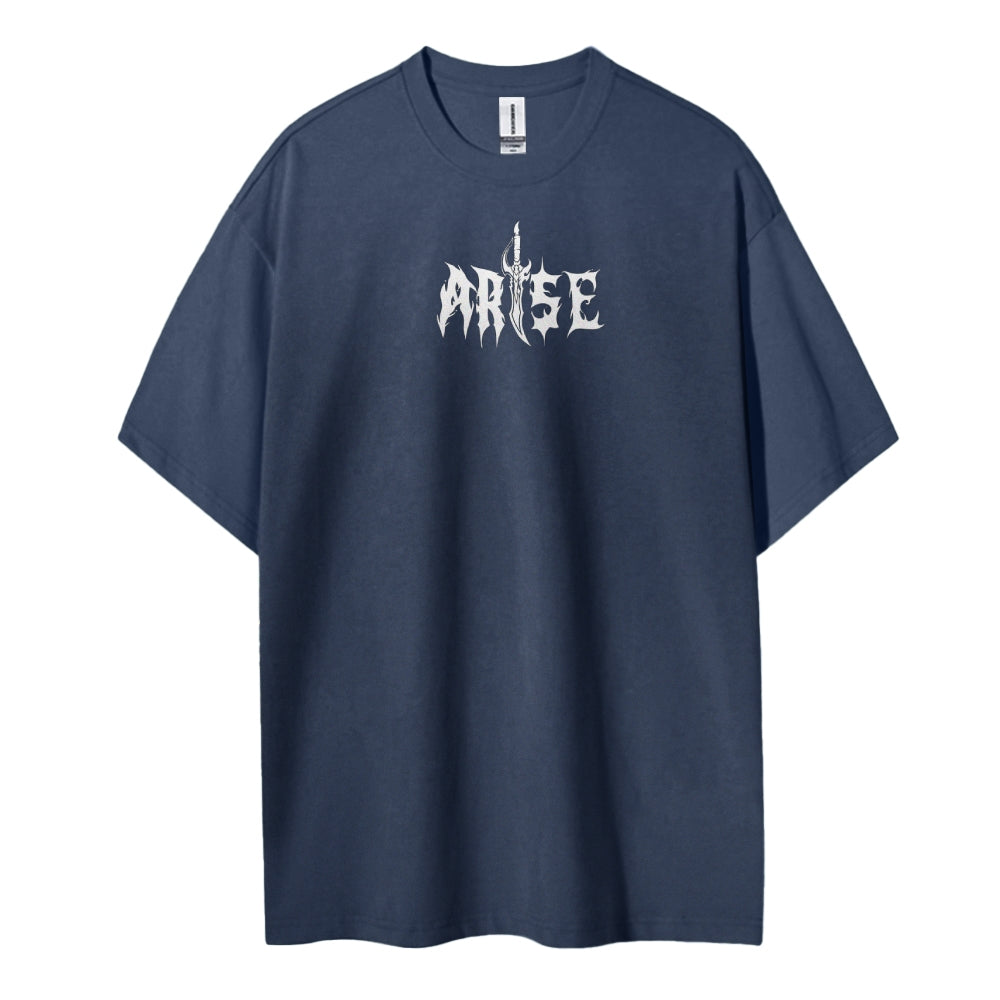 Solo Leveling Pure Cotton Unisex Crew Neck Anime T-Shirt
