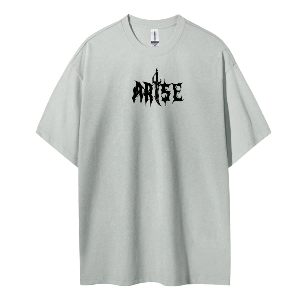 Solo Leveling Pure Cotton Unisex Crew Neck Anime T-Shirt