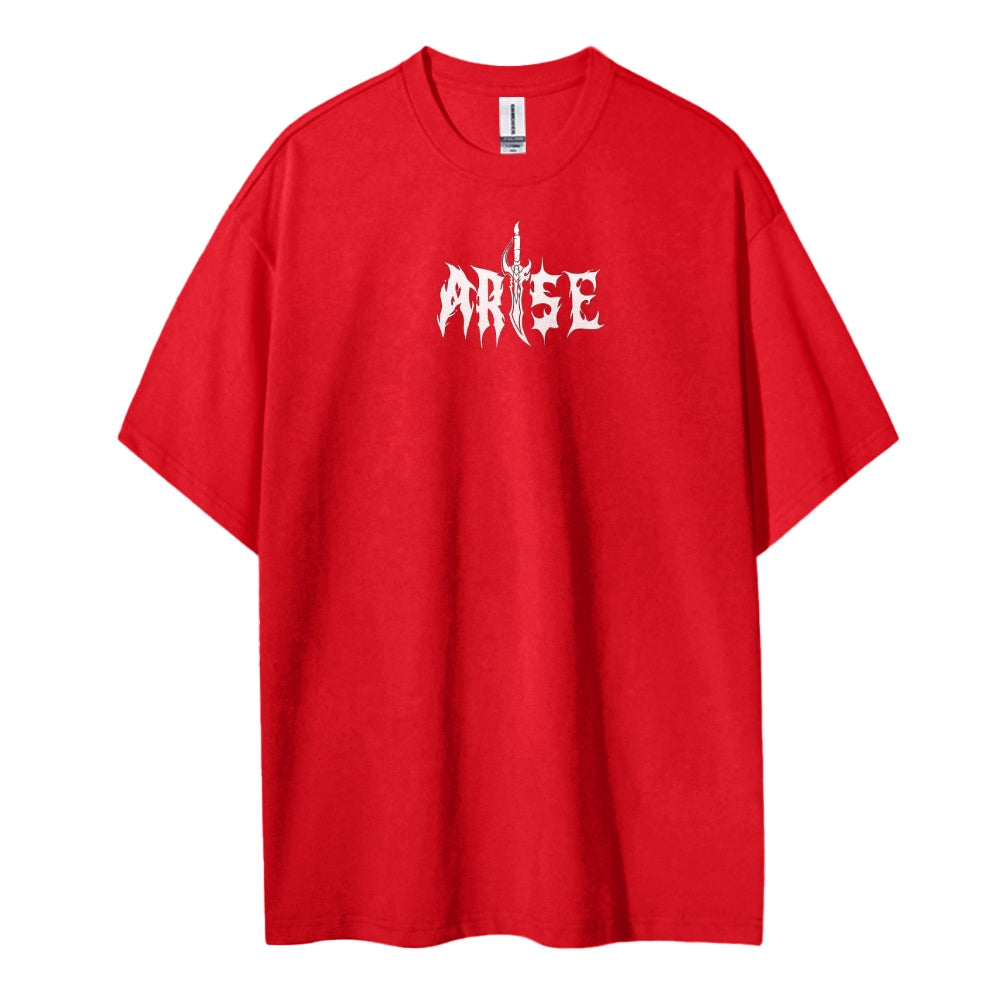 Solo Leveling Pure Cotton Unisex Crew Neck Anime T-Shirt