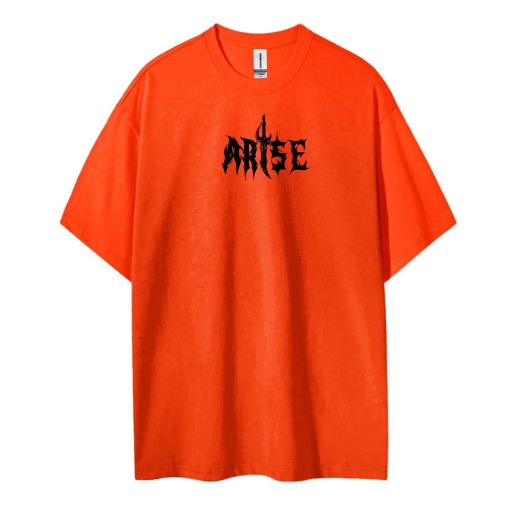Solo Leveling Pure Cotton Unisex Crew Neck Anime T-Shirt