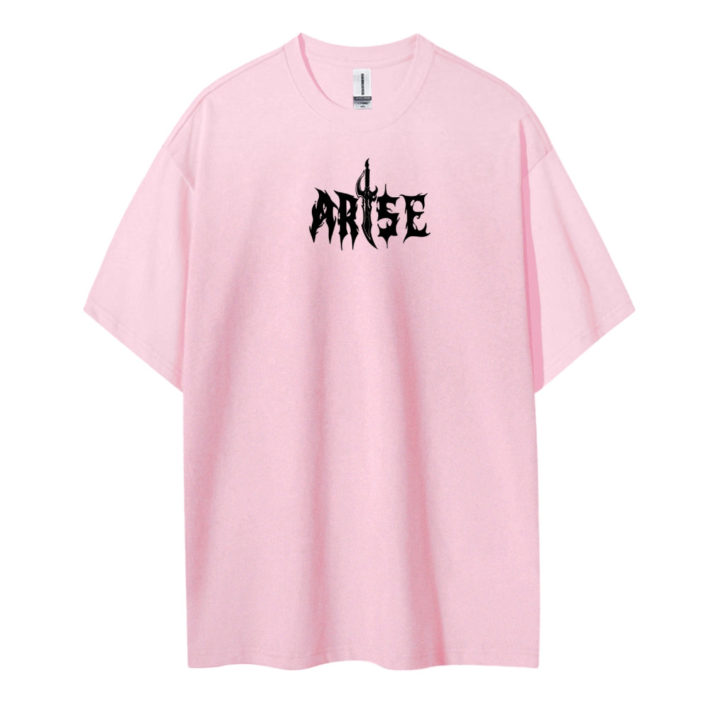 Solo Leveling Pure Cotton Unisex Crew Neck Anime T-Shirt