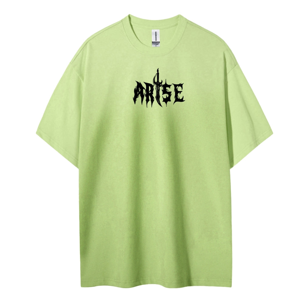 Solo Leveling Pure Cotton Unisex Crew Neck Anime T-Shirt