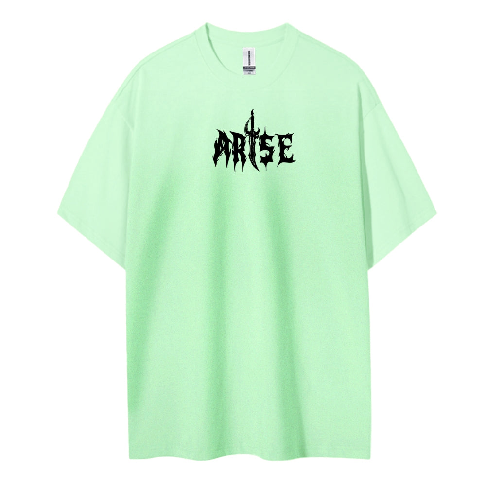 Solo Leveling Pure Cotton Unisex Crew Neck Anime T-Shirt