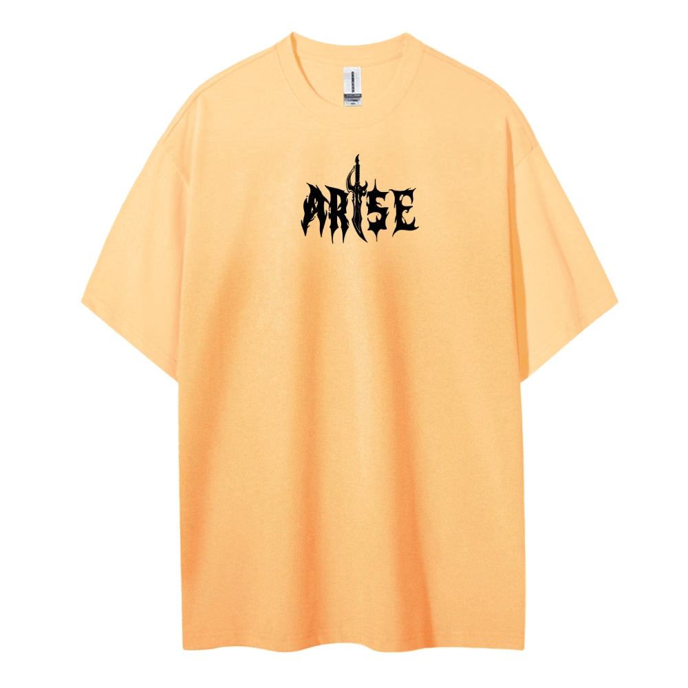Solo Leveling Pure Cotton Unisex Crew Neck Anime T-Shirt