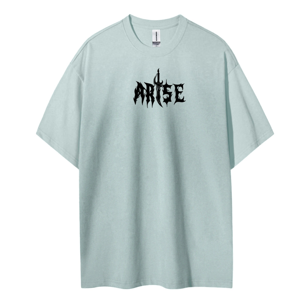 Solo Leveling Pure Cotton Unisex Crew Neck Anime T-Shirt