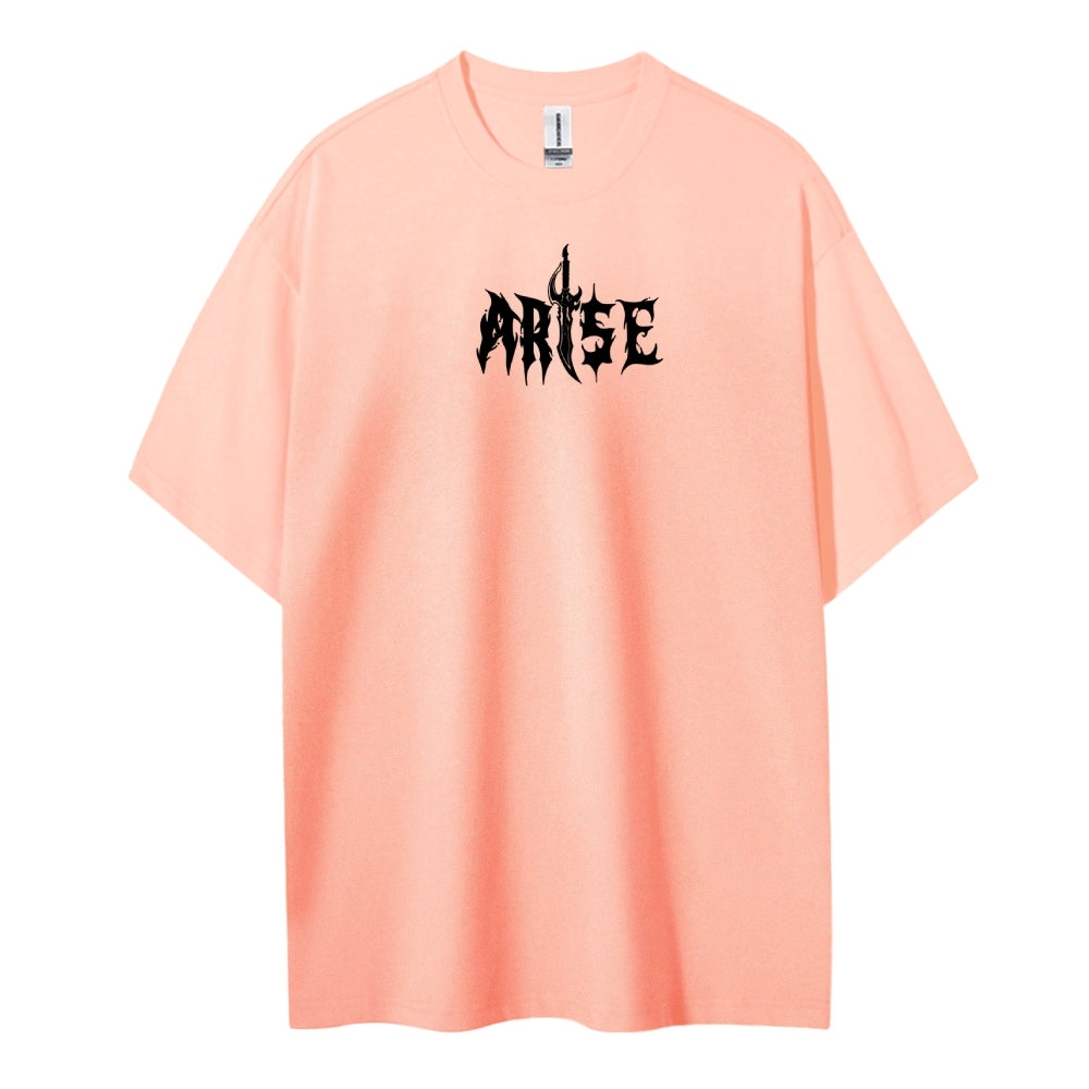 Solo Leveling Pure Cotton Unisex Crew Neck Anime T-Shirt