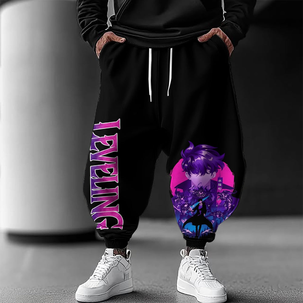 Unisex Casual Anime Streetwear Pants丨Solo Leveling
