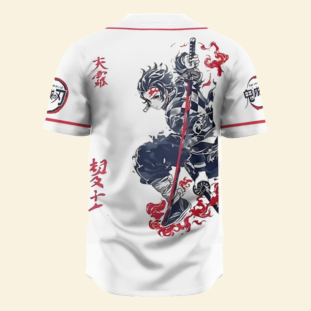 Demon Slayer Anime baseball Jersey