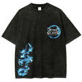 Unisex Fit Washed T-Shirt Demon Slayer