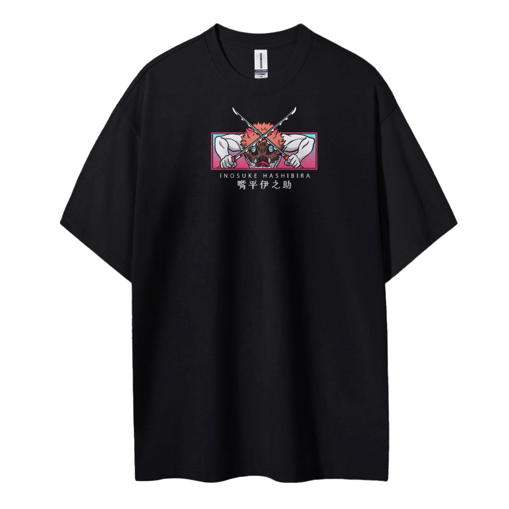 Demon Slayer Cotton Unisex Crew Neck Anime T-Shirt