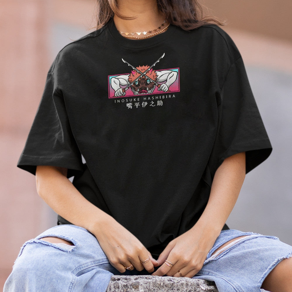 Demon Slayer Cotton Unisex Crew Neck Anime T-Shirt