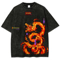Unisex Fit Washed T-Shirt Demon Slayer