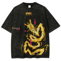 Unisex Fit Washed T-Shirt Demon Slayer