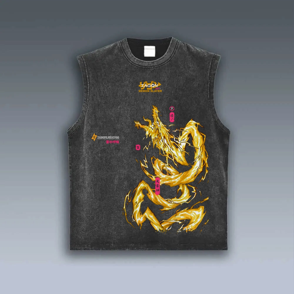 VINTAGE TANK TOP Demon Slayer