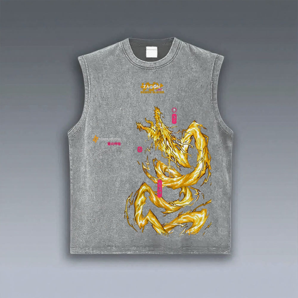 VINTAGE TANK TOP Demon Slayer