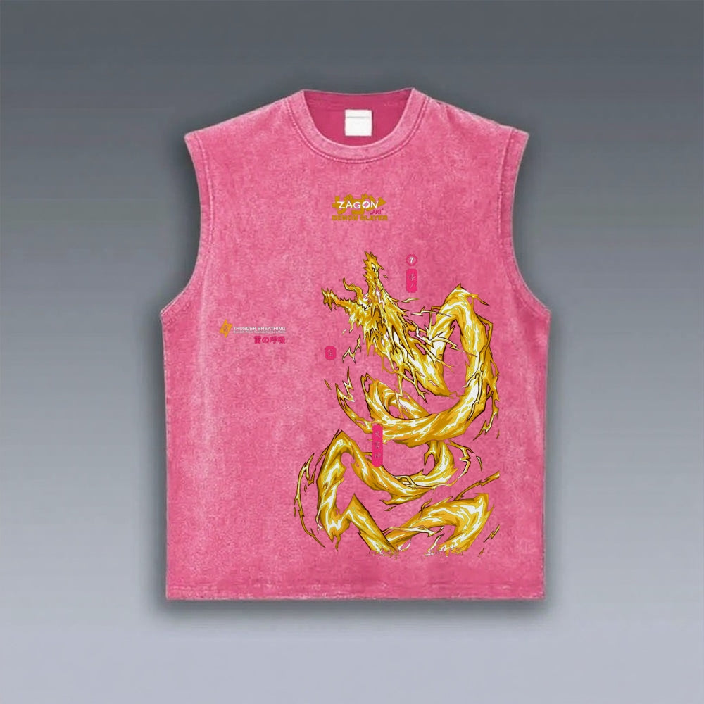 VINTAGE TANK TOP Demon Slayer