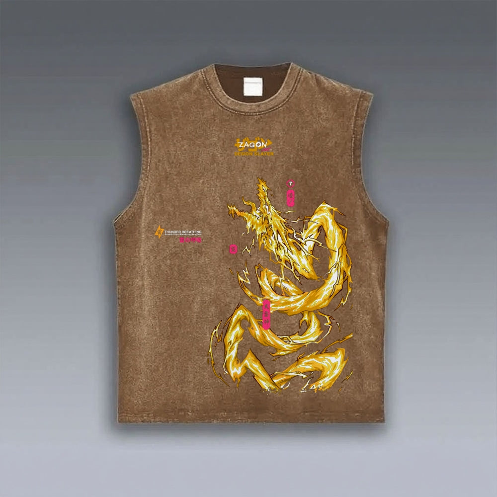 VINTAGE TANK TOP Demon Slayer