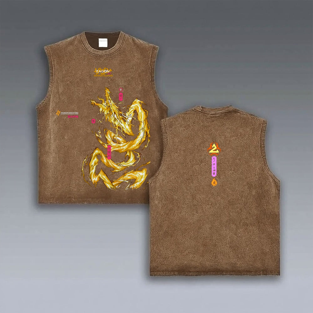 VINTAGE TANK TOP Demon Slayer