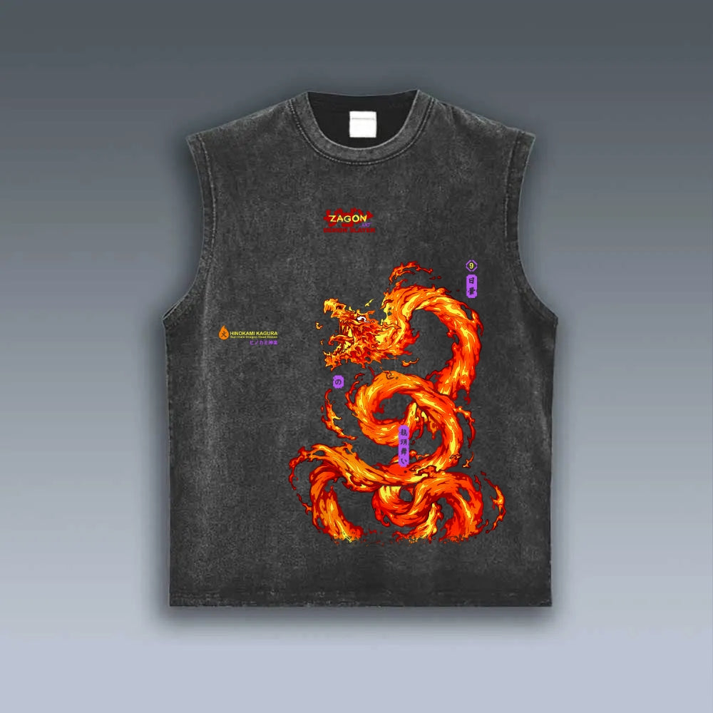 VINTAGE TANK TOP Demon Slayer