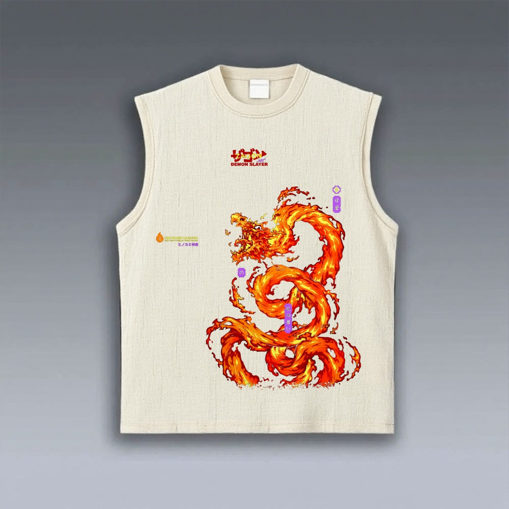 VINTAGE TANK TOP Demon Slayer